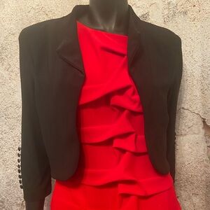 Joseph Ribkoff Black Designer Shrug